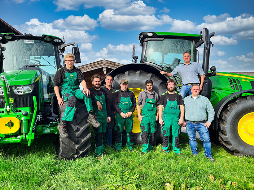 Team von Strauss Landtechnik Strauss Landtechnik