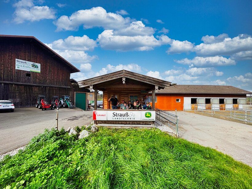 Firmengelände Strauss Landtechnik Strauss Landtechnik